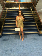 Load image into Gallery viewer, Gold Birthday Dress
